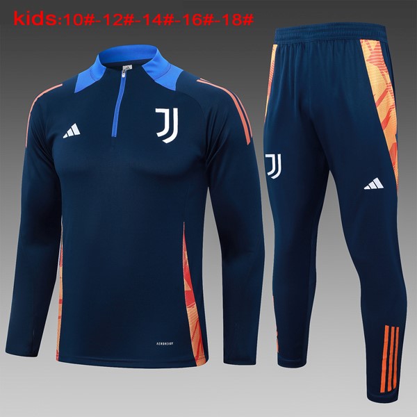 Niños Sudadera De Training Juventus 2024-2025 Azul 3